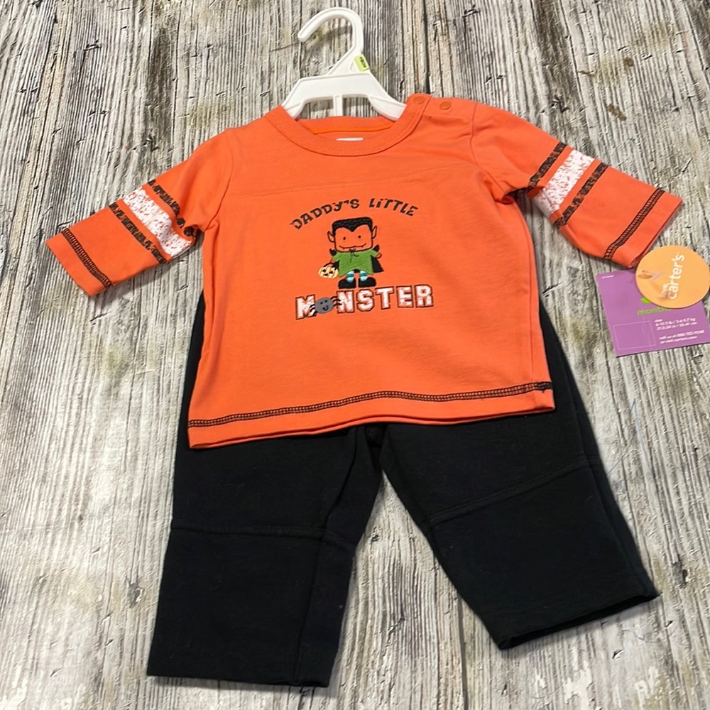 Nwt Carters Halloween set